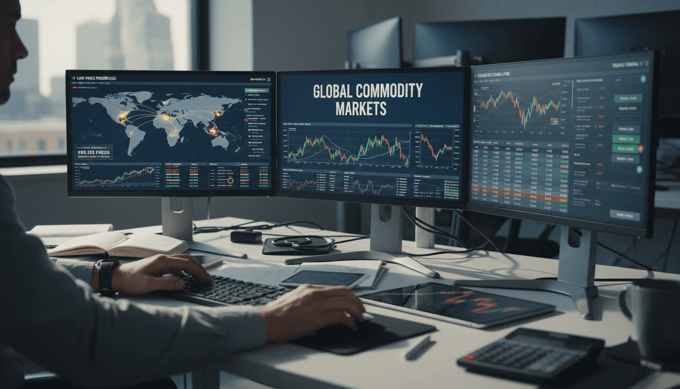 Real-time commodity market data analysis